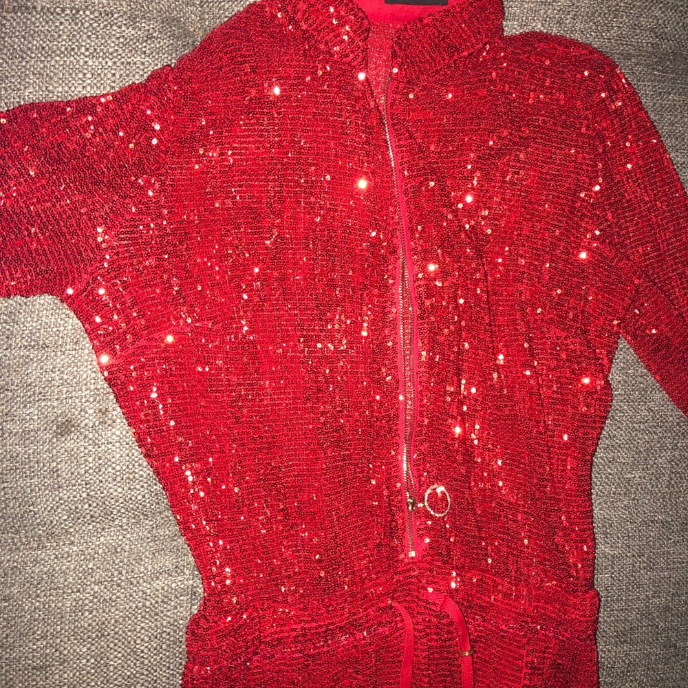 Red romper